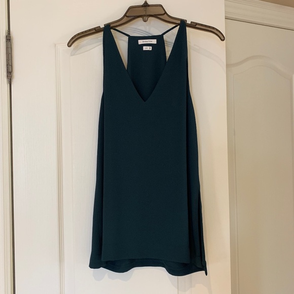 Babaton Morris Blouse/Tank, XXS, Forest Green - Picture 4 of 11